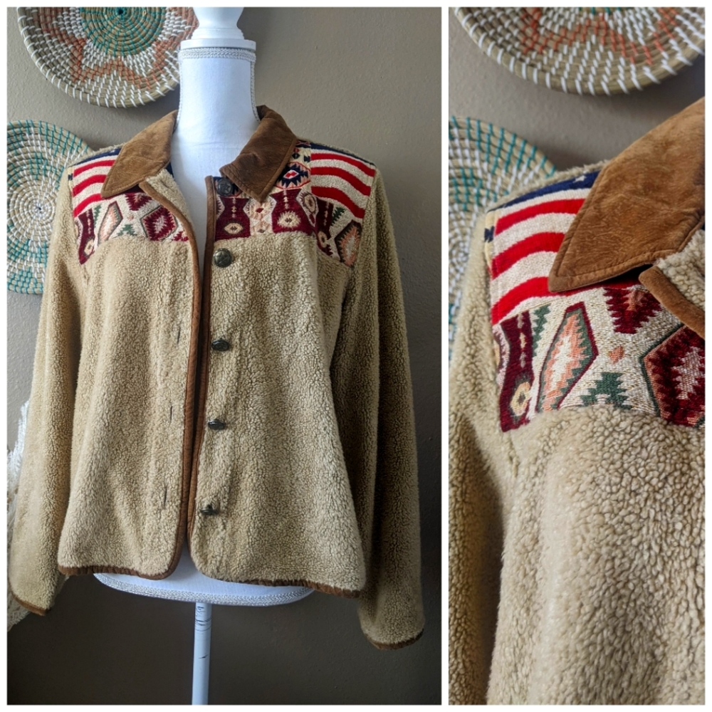Vintage Rough Rider by Circle T Embroidered Jacket - Picture 1 of 13